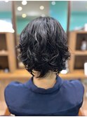 ふわくしゅパーマスタイル☆