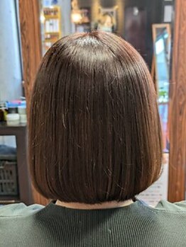 牛田の美容室 ディーゼル(DiESEL)の写真/話題の新成分【トステア】を主成分に厳選し、髪質改良成分を配合した革新的なオリジナルトリートメント◎