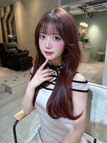 ティア(Tia.) (韓国風/くびれヘア/縮毛矯正/前髪/韓国レイヤー/小顔)