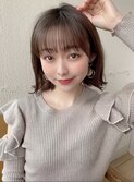【3月27日NEWOPEN！AFLOAT福岡】外はねミディアムボブくびれヘア