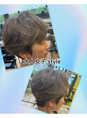 マッシュショートスタイル