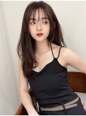 ハイライトバレイヤージュダブルカラーケアブリーチ20代30代