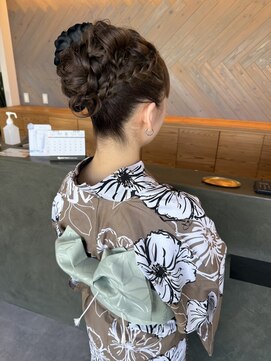 クルムバイルチア(Kulm by Luccica) 【Kulmbyluccica 小野紗英】 浴衣hair