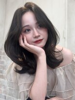 アフロート ルヴア(AFLOAT RUVUA)&nbsp;彩*上品なレイヤーカットはお任せ☆新宿前髪顔まわり韓国ヘア