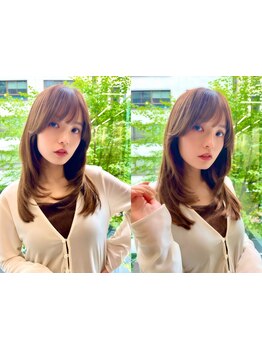 【銀座】髪の伸びた時のことも計算してカットするので、伸びてきてもまとまりやすく、扱いやすさが格段にUP