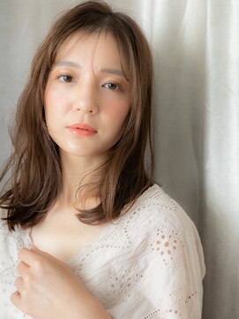 カバーヘア ブリス 大宮西口(COVER HAIR bliss) □ミルクティーアッシュ美髪エアリーミディ405大宮20代30代40代