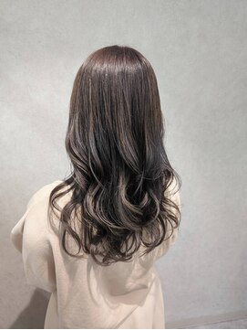 アース 元住吉店(EARTH) 20代30代◎冬の透明感パーマ×ロング韓国風くびれ