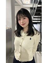 ヘアー アイス 御器所本店(HAIR ICI)&nbsp;ブリーチなしブラウンカラー冬カラー春カラー