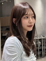 ノイ 銀座(noi)&nbsp;顔周りレイヤーカットべージュカラーくびれレイヤーカット