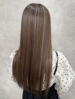 ルノン(LUNON)&nbsp;黒髪クラゲヘアーオリーブグレー小顔ココアベージュ