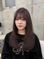 エヌアイ オモテサンドウ(ni omotesando) ラベンダーグレージュ 韓国ヘア♪♪ 透明感カラー