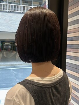 スミス 秋葉原(Smith) ぱつっとボブブラウンカラー