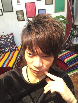 ヘアーラウンジ ローゼス(HAIR LOUNGE ROSES) アシンメトリーショート