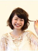 ☆ふわふわミディボブ☆