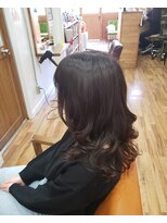 ヘアスタジオ ロメオ(hair studio Romeo)&nbsp;オフィスの黒染めチックカラー