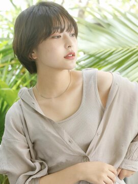 ヘア アンド スパ エジェリ プリム(hair&spa egerie prime) ショートボブ/大人ショート/グレージュ/20代/30代/40代/50代