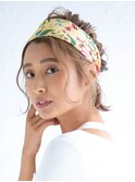 大人可愛いバンダナアレンジ