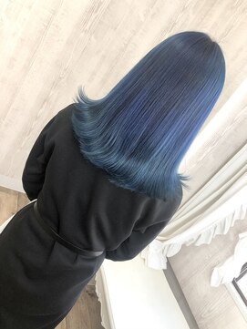 ラッズプラスエイチ(Lads+h) ブルーカラー