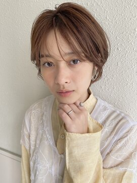 コクーン(Cocoon) マッシュショート#ネビージュ#大人かわいい#ホワイトグレージュ