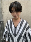 ＊ハンサムショート 黒髪スタイル 辻幸奈
