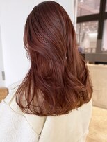 アイティーバイアルバム 下北沢店(IT by ALBUM)&nbsp;ピンクブラウンレイヤー_アースカラーくびれヘア_ba375581