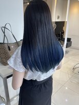 アライブ ハラジュク(ALIVE harajuku)&nbsp;ネイビーブルーグラデーションryota