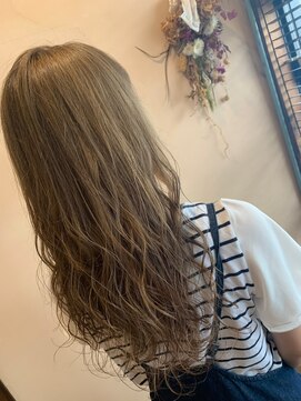 カノエ 宇部小串店(canoe) ベージュカラー/髪質改善縮毛矯正/髪質改善/韓国風/韓国ヘア