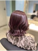 ブリーチなしダブルカラー/ピンクカラー/学割U24/韓国/表参道