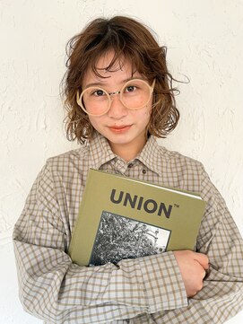 プフ 伏見(puf) ボブ×カーリーヘア【伏見/丸の内/栄/髪質改善点】