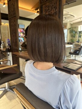 ヘアリゾート粋 ティガ 池袋店(tiga) 大人可愛い20代30代40代◎似合わせカット美髪ミニボブ