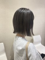 ケンジ 横須賀中央(KENJE)&nbsp;レイヤーカット×グレージュカラー