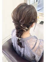 セルカ ヘアアンドリラックス(CERCA hair&relax) hair set /編み下ろし