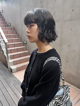 ジェノ(JENO by apish) 前髪/マチルダボブ/ピンクベージュ/ウルフ/インナーグレージュ