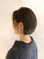 アイディール 心斎橋店(:ideal) 丸みのあるショートボブで、朝のスタイリングも楽に♪