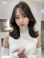 フォンズ(FONS)&nbsp;大人可愛い憧れ韓国くびれヘア/顔まわりカットレイヤーカット