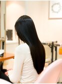 髪質改善縮毛矯正/ロングヘア/ストレートヘア