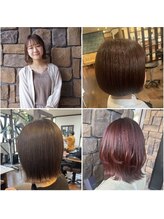 ≪まとまるボブ/きりっぱなしボブ/暖色カラーが得意♪≫stylist:山本茉歩