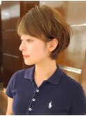 ショートボブ小顔カット大人ヘア髪質改善30代40代50代表参道青山