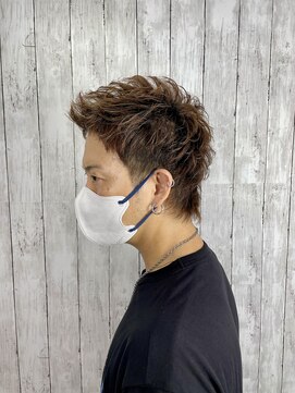 ビューティドレッセヤマノ 池袋パルコ(Beauty Dresse YAMANO) 【MEN'S HAIR】【ショート】【ウルフカット】