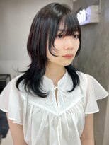 ヴェイン 渋谷(vain)&nbsp;レイヤーカット　ウルフカット　グレージュカラー　20代30代