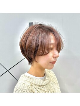 シシ 大宮(She 2.) ハンサム丸みショートボブ/ショート//前髪/丸みショートボブ