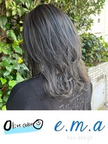 エマヘアデザイン(e.m.a Hair design)&nbsp;オリーブカラー