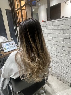 フェリア 渋谷(Feria) 【Feria 渋谷】抜きっぱなしバレイヤージュ☆