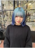 水色/ブルーグラデーション