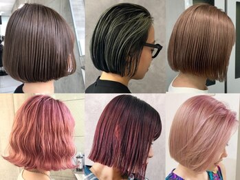 シーエス メイド バイ シャチュー 町田店(CS made by SHACHU)の写真/『デザイン性』×『お手頃プライス』が叶うサロン!SNS映え間違いなしの憧れカラーに!カラーのことはお任せ!