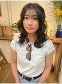 レディースパーマ/ウェーブパーマ/海外風パーマ/くせ毛パーマ