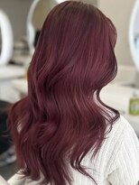 アイシー 表参道(ICY)&nbsp;【ケアブリーチ使用】ワンホンピンクカラー／ワインレッド