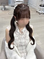 アリエス 渋谷駅東口店(Aries)&nbsp;ねじりのツインテール