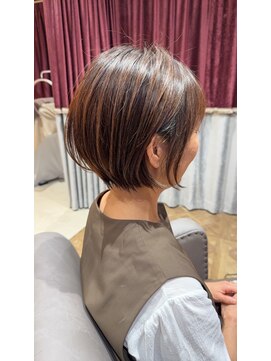 カナロアバイボニークチュール(KANALOAbyBONNY COUTURE) 大人ショートボブ/耳かけショートボブ/前下がりショートボブ