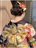 【49.成人式×振袖×着付け・ヘアセット・ヘアアレンジ】